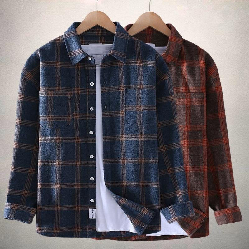 Image of Noah | Men's Long-Sleeve Button-Up Casual Shirt