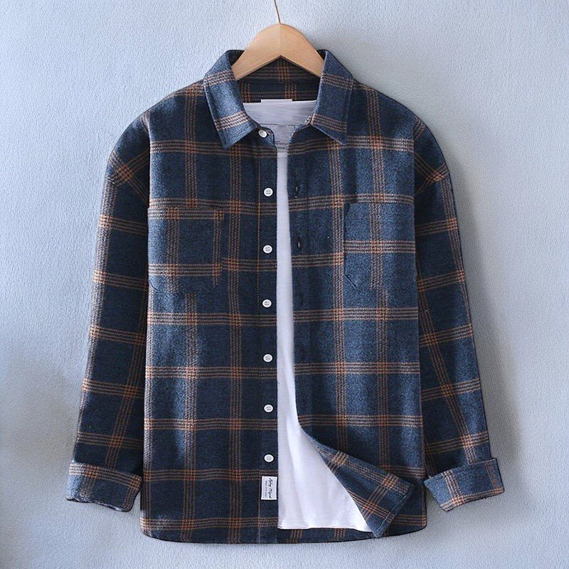 Image of Noah | Men's Long-Sleeve Button-Up Casual Shirt