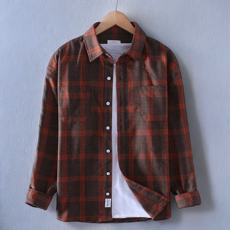 Image of Noah | Men's Long-Sleeve Button-Up Casual Shirt