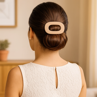 Non-Slip Hair Clip | 6 Colors, Durable Plastic Body | Secure Hold Without Snagging, Pulling or Hair Breakage, for Any Occasion