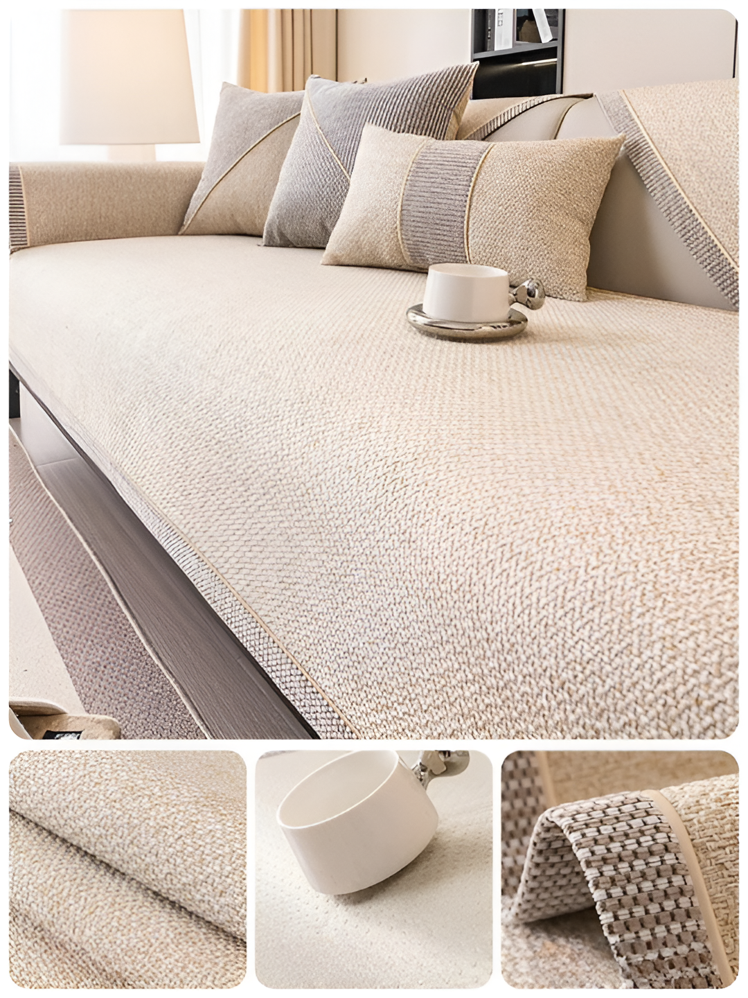 Non-Slip Sofa Covers - Protection & Comfort for Your Home