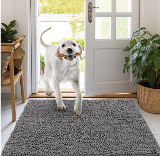 Non-Slip Super Absorbent Dog Mat Made of Microfiber