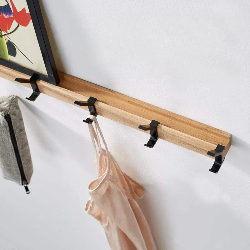 Nordic Design Coat Rack with Movable Hooks