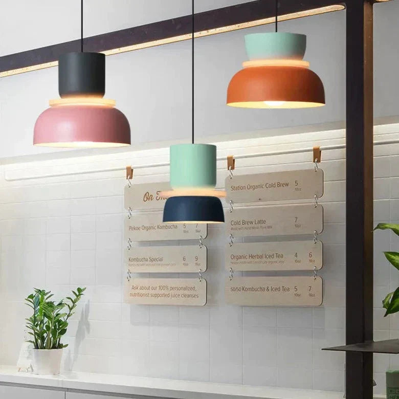 Nordic Macaron Pendant Lamp - Scandinavian Design