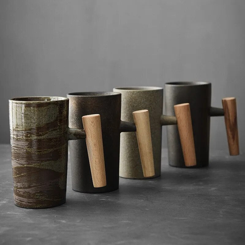 Nordic Style Earthy Latte Mugs