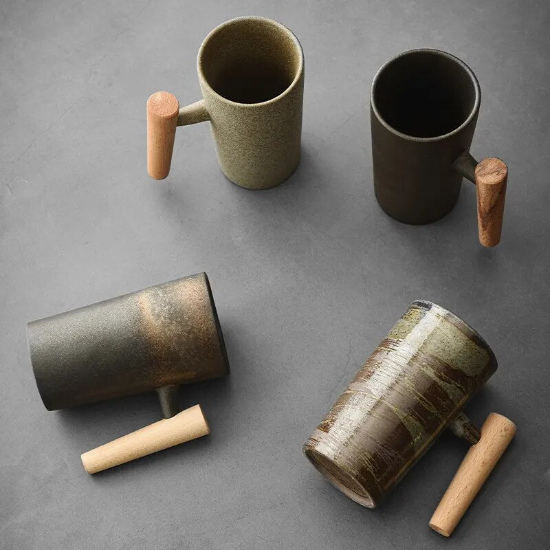 Nordic Style Earthy Latte Mugs