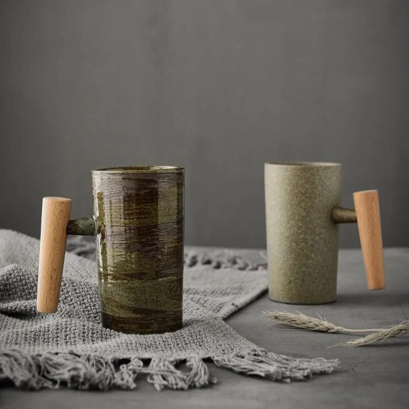 Nordic Style Earthy Latte Mugs