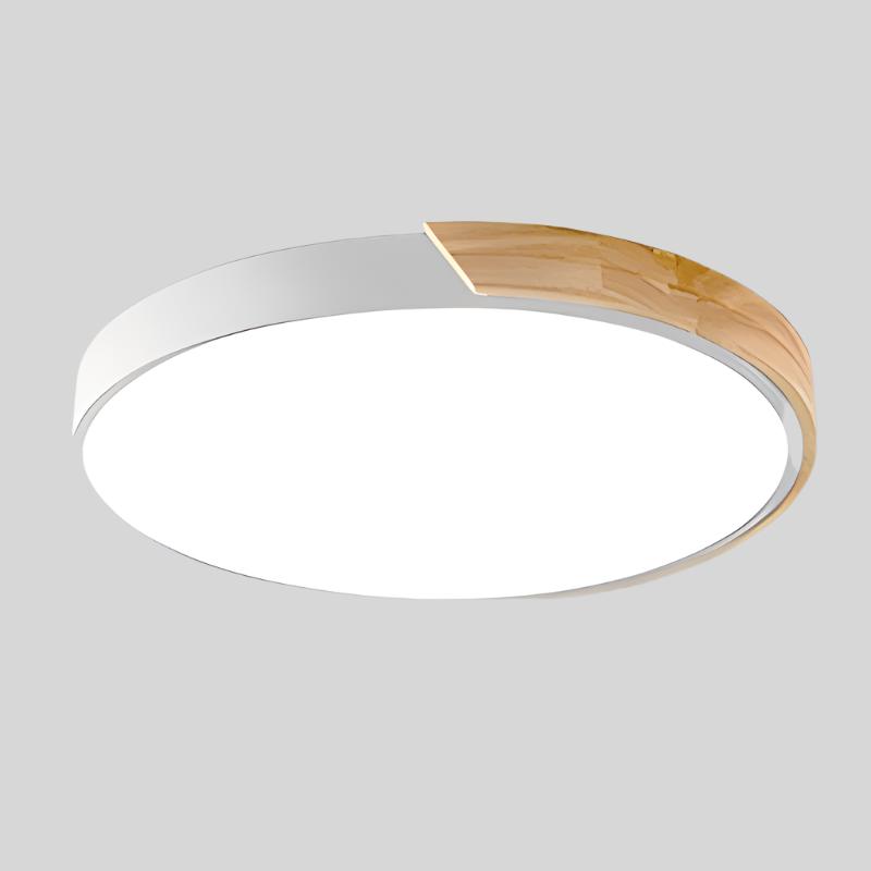 Nordic Wooden Macaroon Ceiling Light for Modern Spaces