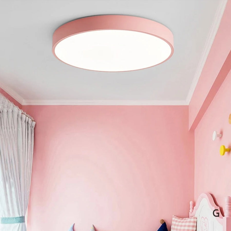 Nordic Wooden Macaroon Ceiling Light for Modern Spaces
