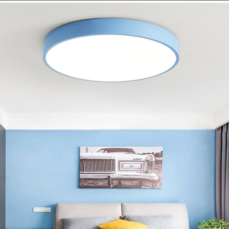 Nordic Wooden Macaroon Ceiling Light for Modern Spaces