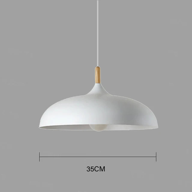 NordicOak Ceiling Light – LED Design Lamp Oak Nordic