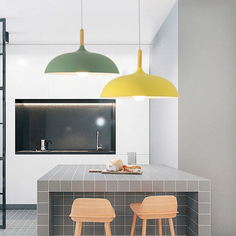NordicOak Ceiling Light – LED Design Lamp Oak Nordic