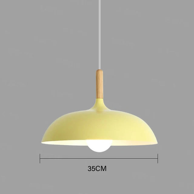 NordicOak Ceiling Light – LED Design Lamp Oak Nordic