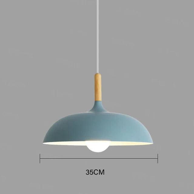 NordicOak Ceiling Light – LED Design Lamp Oak Nordic