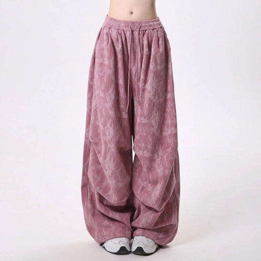 Image of Olive | Women's High-Waisted Balloon Leg Pants