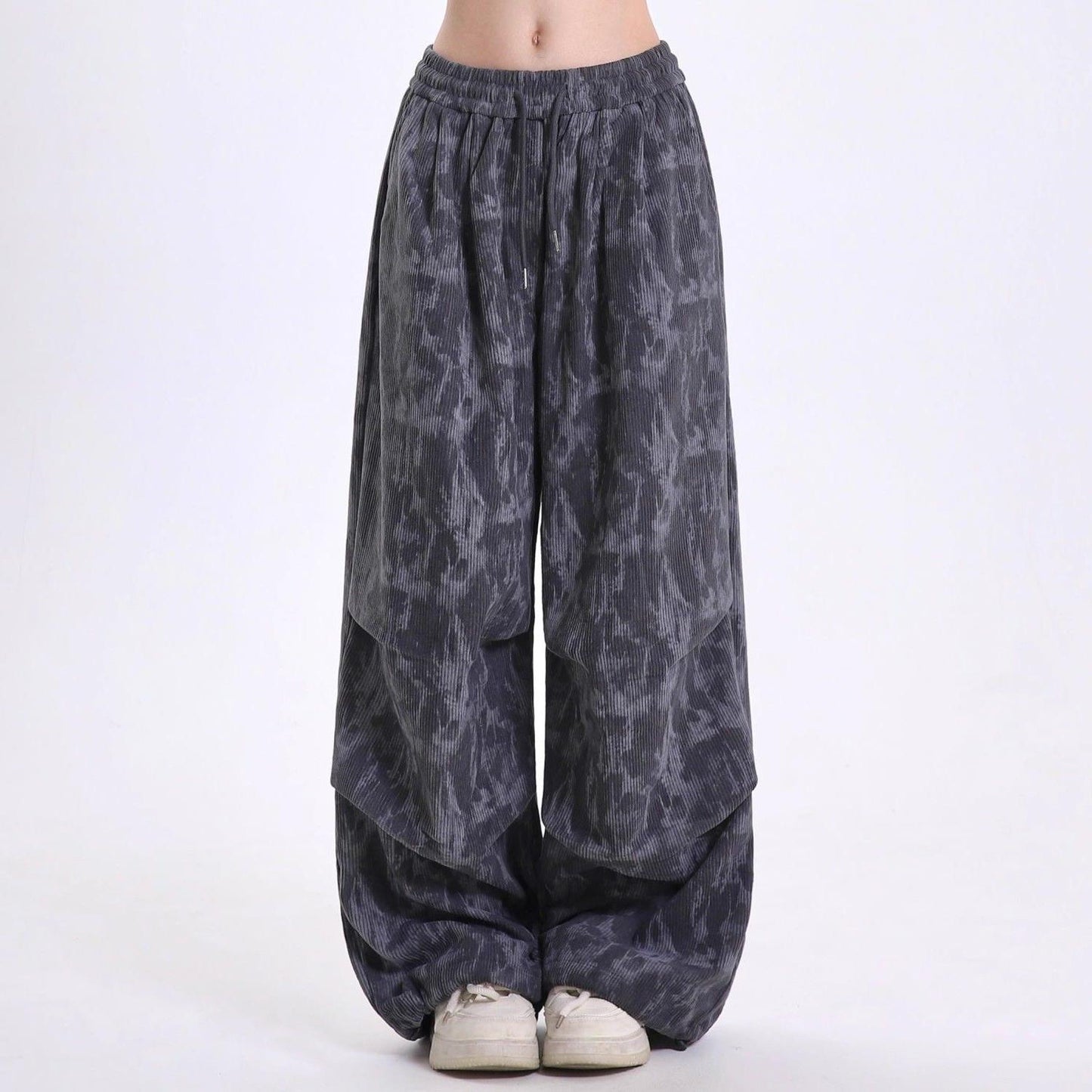 Image of Olive | Women's High-Waisted Balloon Leg Pants
