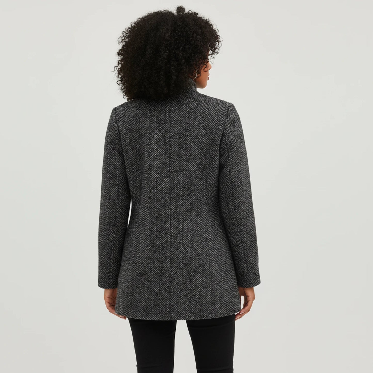 Open Front A-Line Jacket for Women