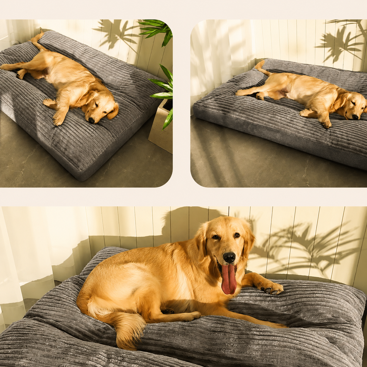 Orthopedic Dog Cushion | SnuggleRest | Warm & Comfortable