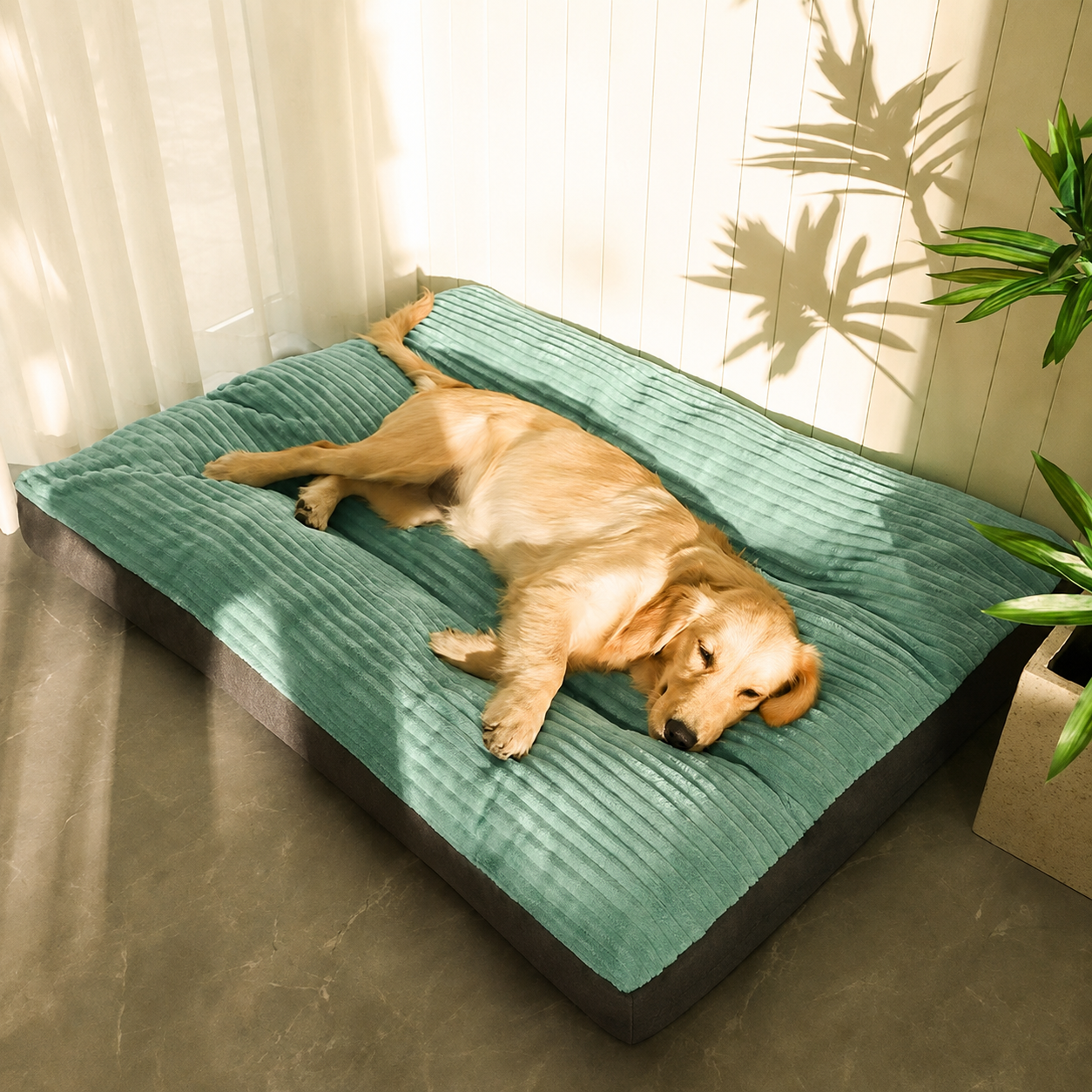 Orthopedic Dog Cushion | SnuggleRest | Warm & Comfortable