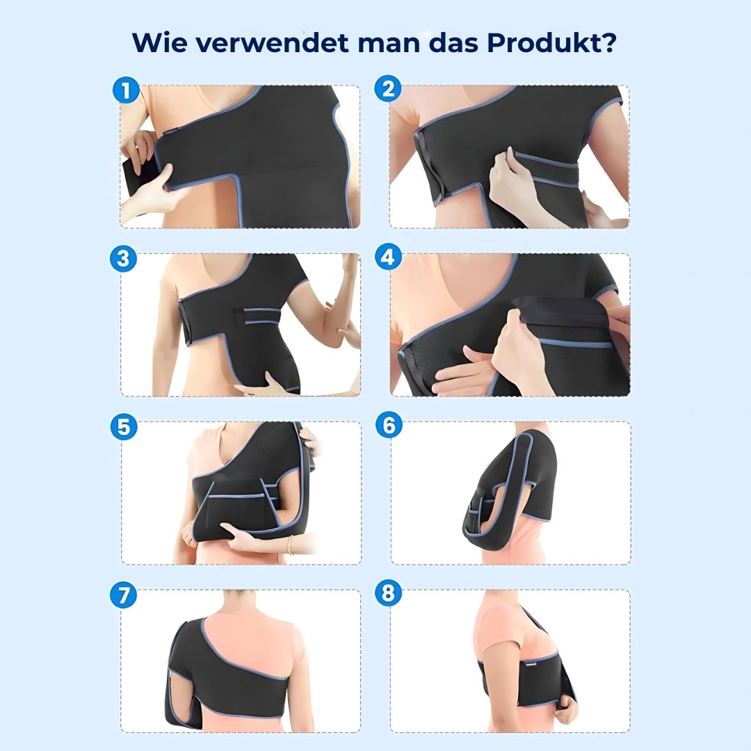 OrthoSecure - Adjustable Shoulder Brace - Support & Recovery