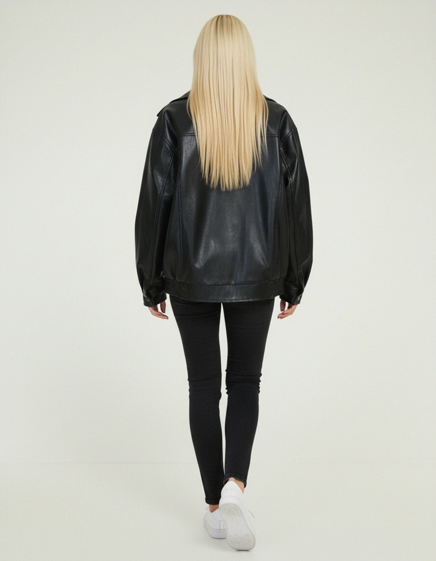 Oversized Bomber Jacket for Women