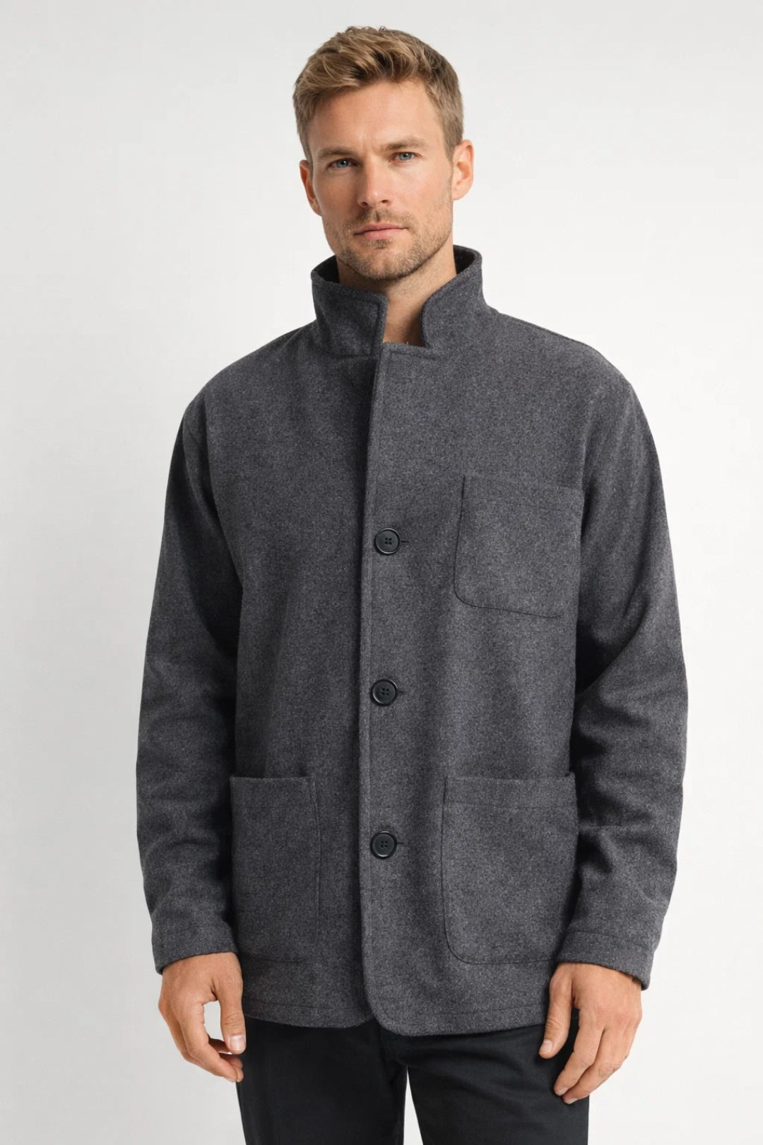 Image of Owen | Men's Button-Down Casual Jacket