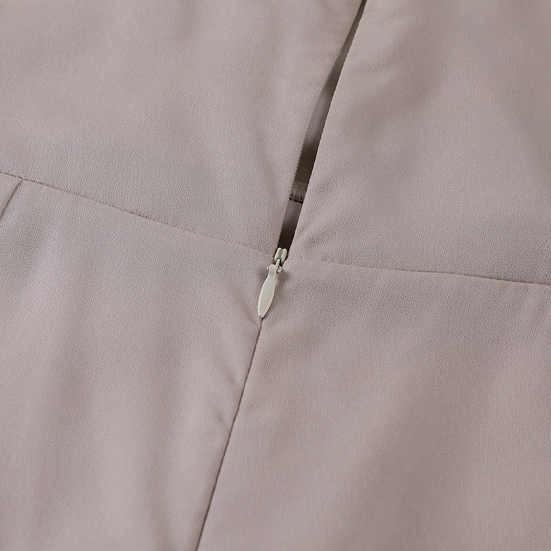 Image of Paige | Women's V-Neck Midi Slip Dress