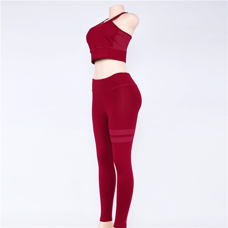 Image of Peggy | Women's High-Waisted Activewear Set