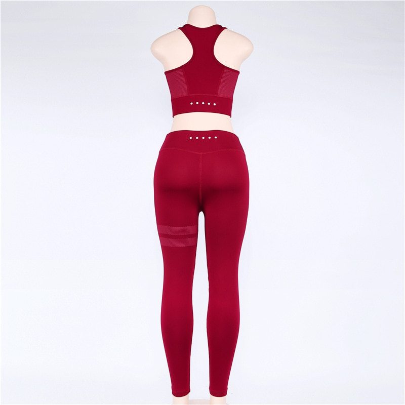 Image of Peggy | Women's High-Waisted Activewear Set