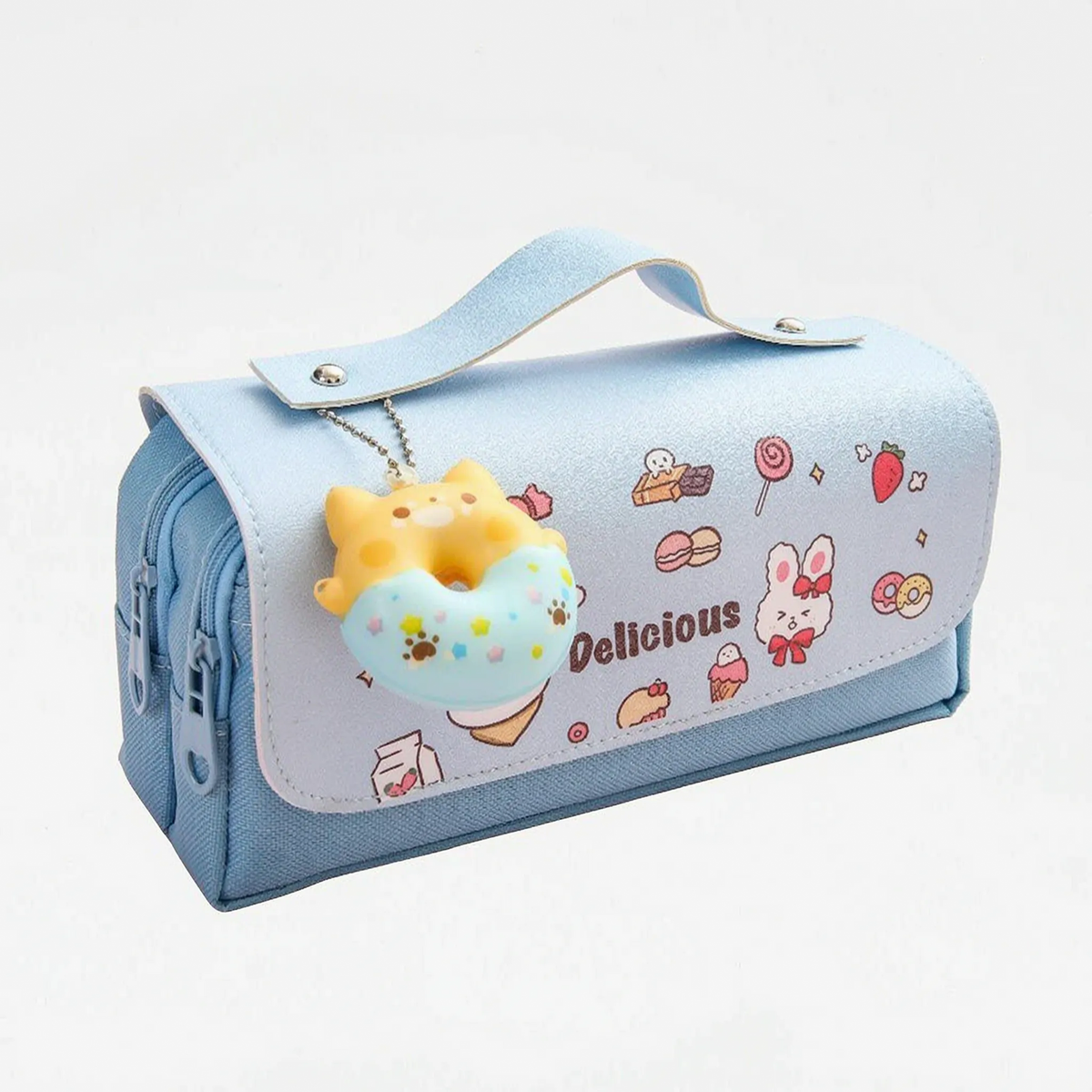Pencil Case - Playful Design with Double Storage Compartments