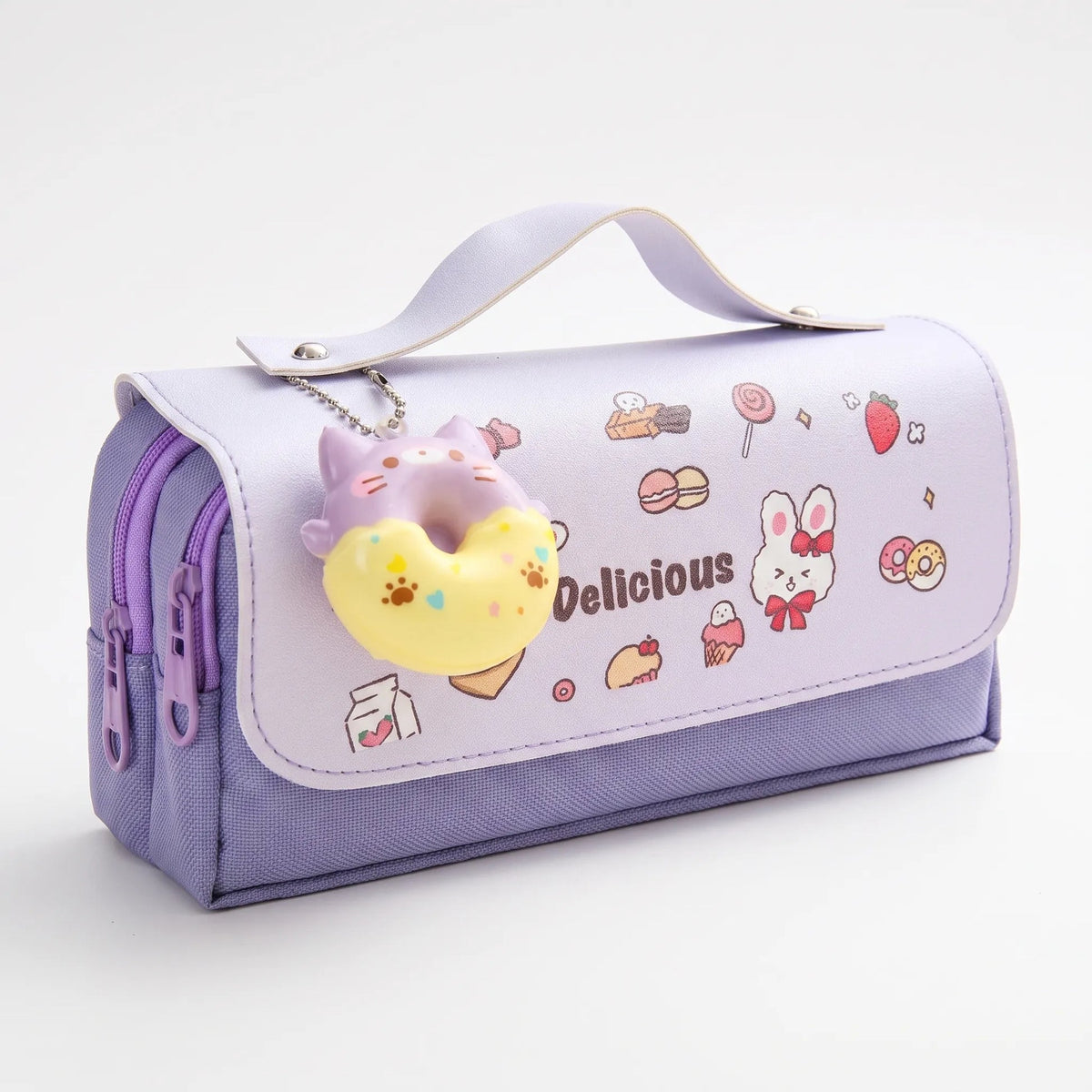 Pencil Case - Playful Design with Double Storage Compartments