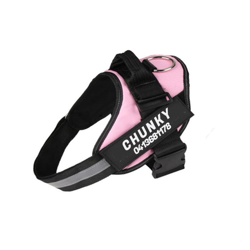 Personalized No-Pull Dog Harness - Comfort & Safety