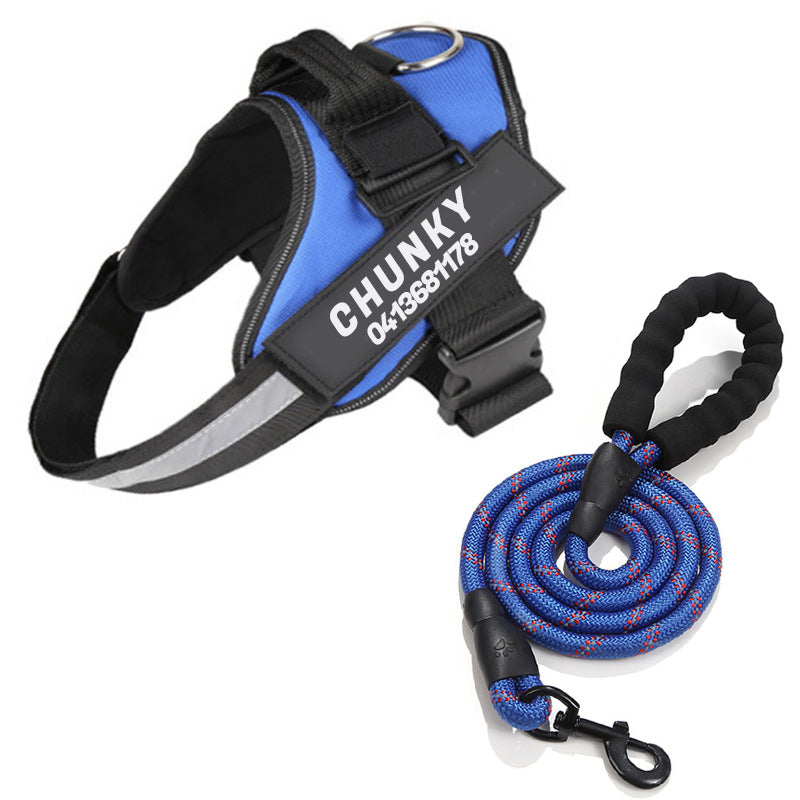 Personalized No-Pull Dog Harness - Comfort & Safety