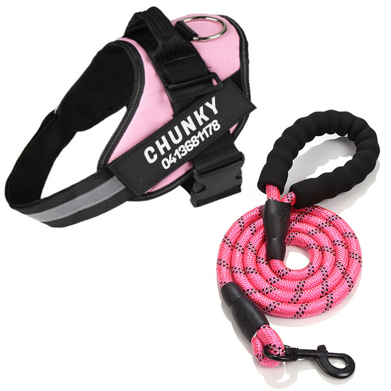 Personalized No-Pull Dog Harness - Comfort & Safety