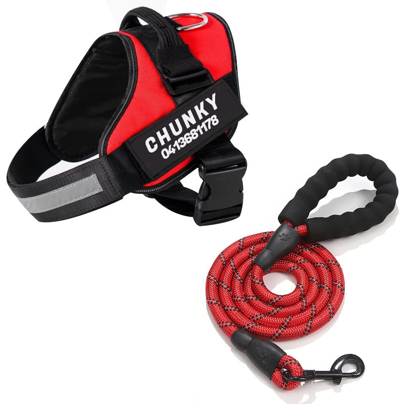 Personalized No-Pull Dog Harness - Comfort & Safety
