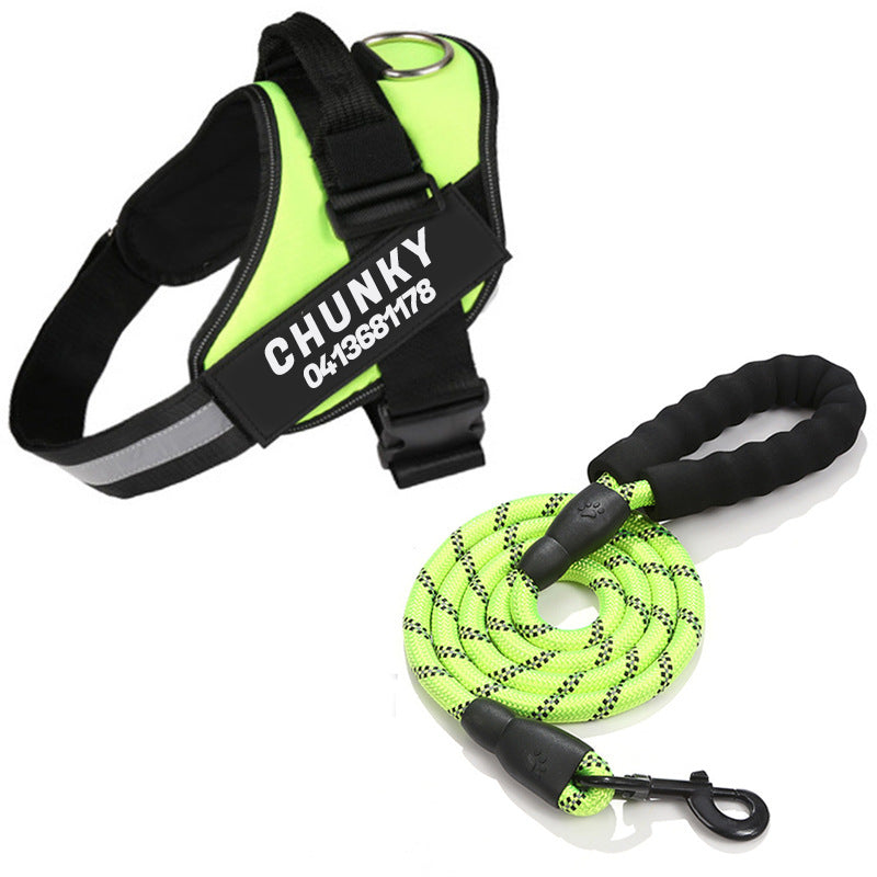 Personalized No-Pull Dog Harness - Comfort & Safety