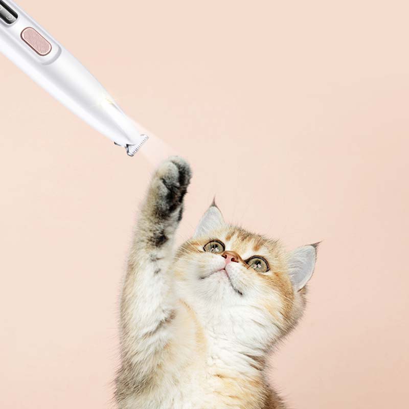 Pet Hair Trimmer | LED Light | Waterproof & Quiet