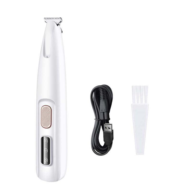 Pet Hair Trimmer | LED Light | Waterproof & Quiet