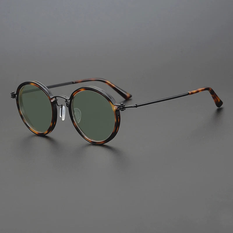 Polarized Sunglasses with UV 400 Protection and Shiny Metal Frame – Stylish Glasses for Outdoor Wear
