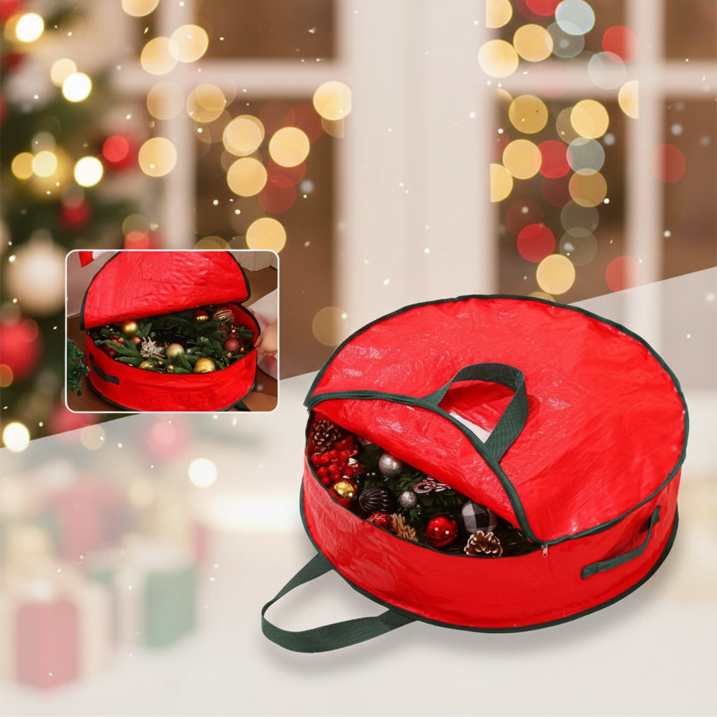 Polypropylene Garland Storage Bag – Christmas Decoration Organizer