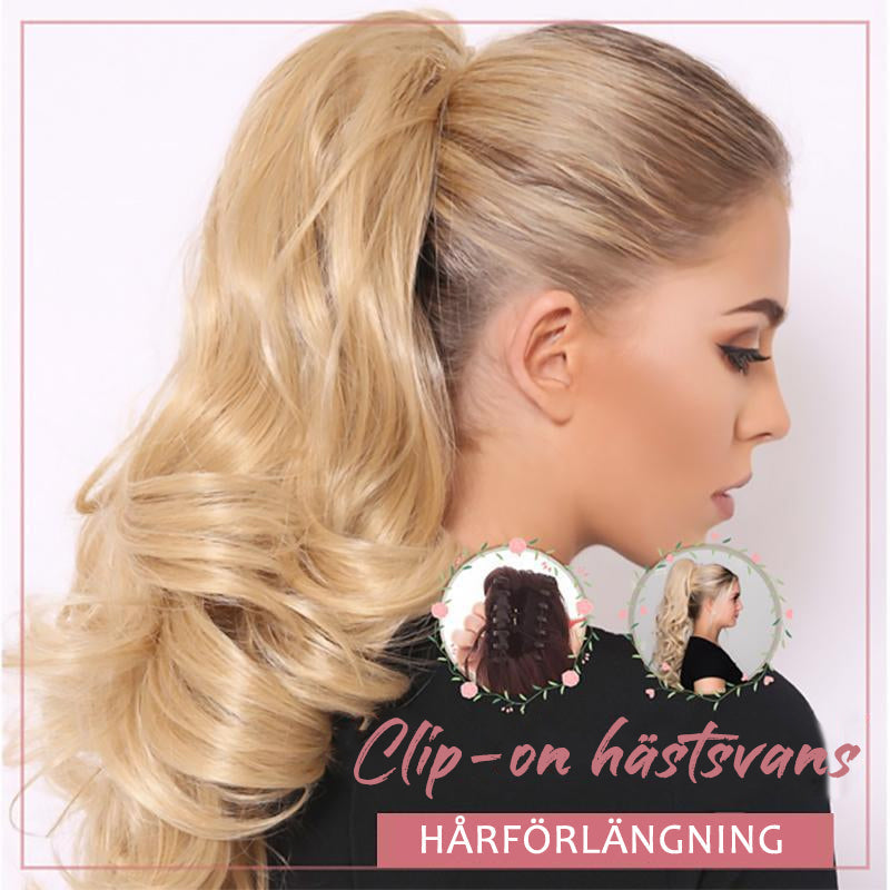 Ponytail with Clip for Women - Volume & Fullness