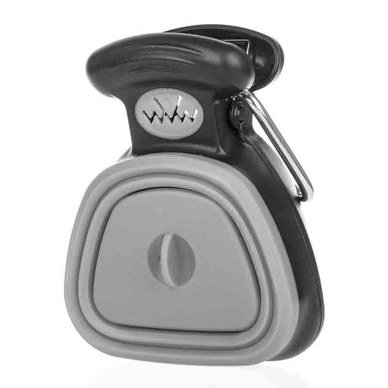 Portable Dog Poop Scooper with Clip & One-Handed Operation