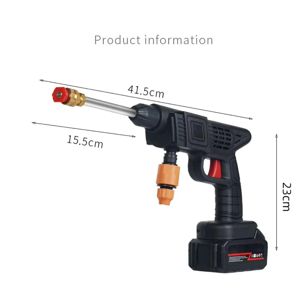 Portable High Pressure Washer 26 bar/377 PSI – with Battery 260W including Charger and Case