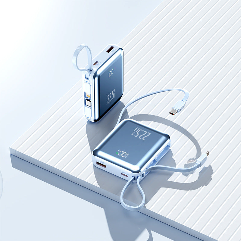 Portable Power Bank with Digital Display