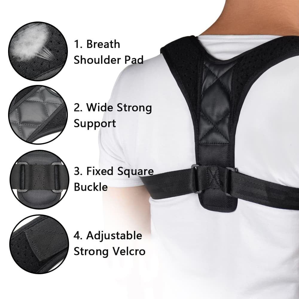 Posture Correcting Vest - Support for Back and Shoulders