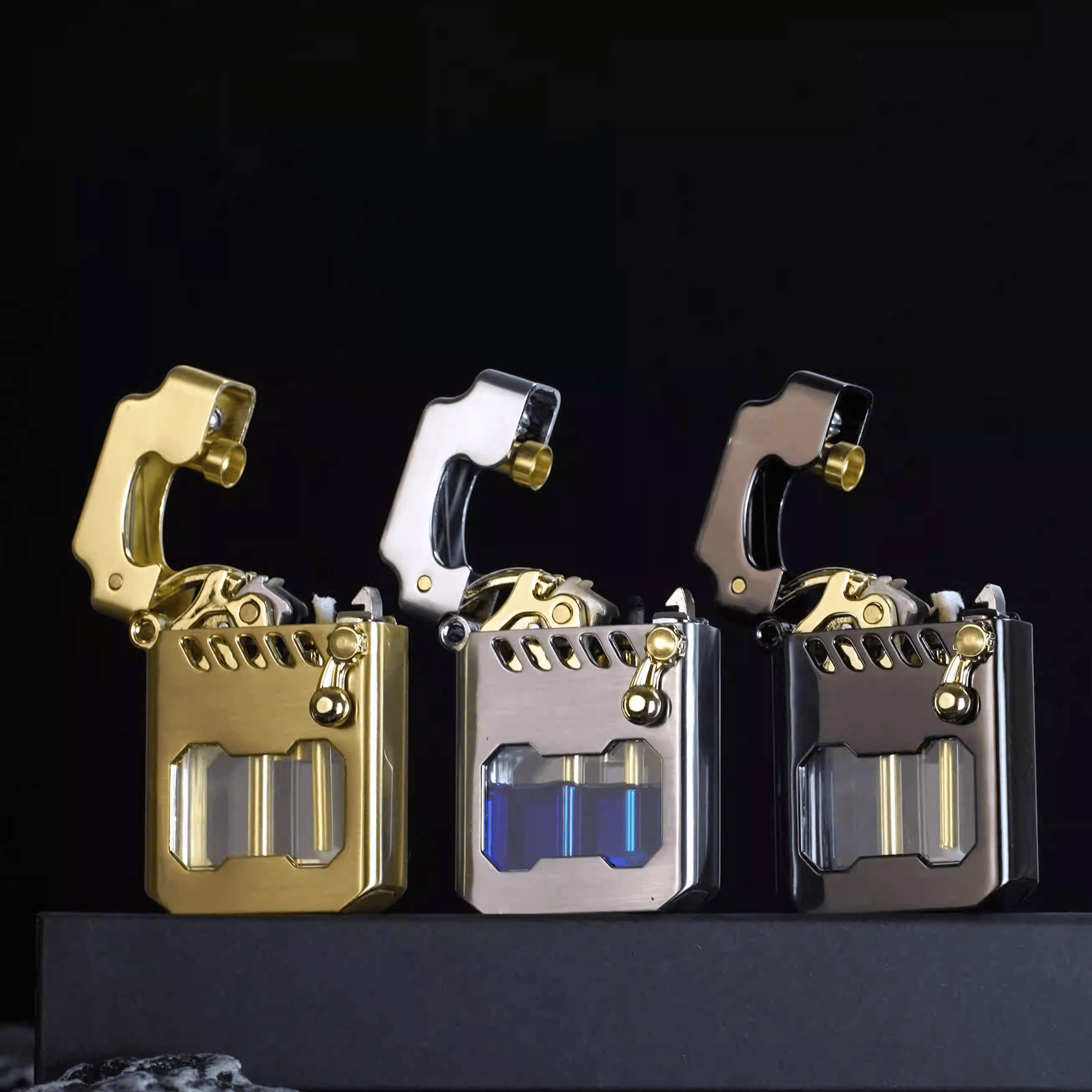 PowerLighter - Powerful, Modern Design Windproof Metal Lighter