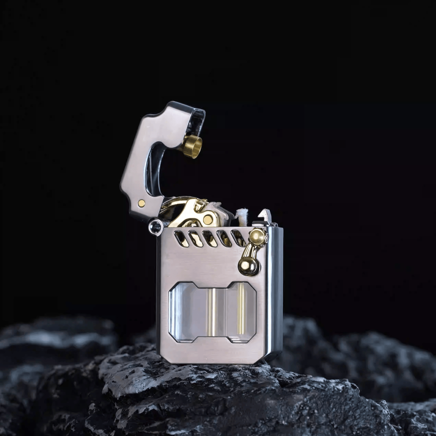 PowerLighter - Powerful, Modern Design Windproof Metal Lighter