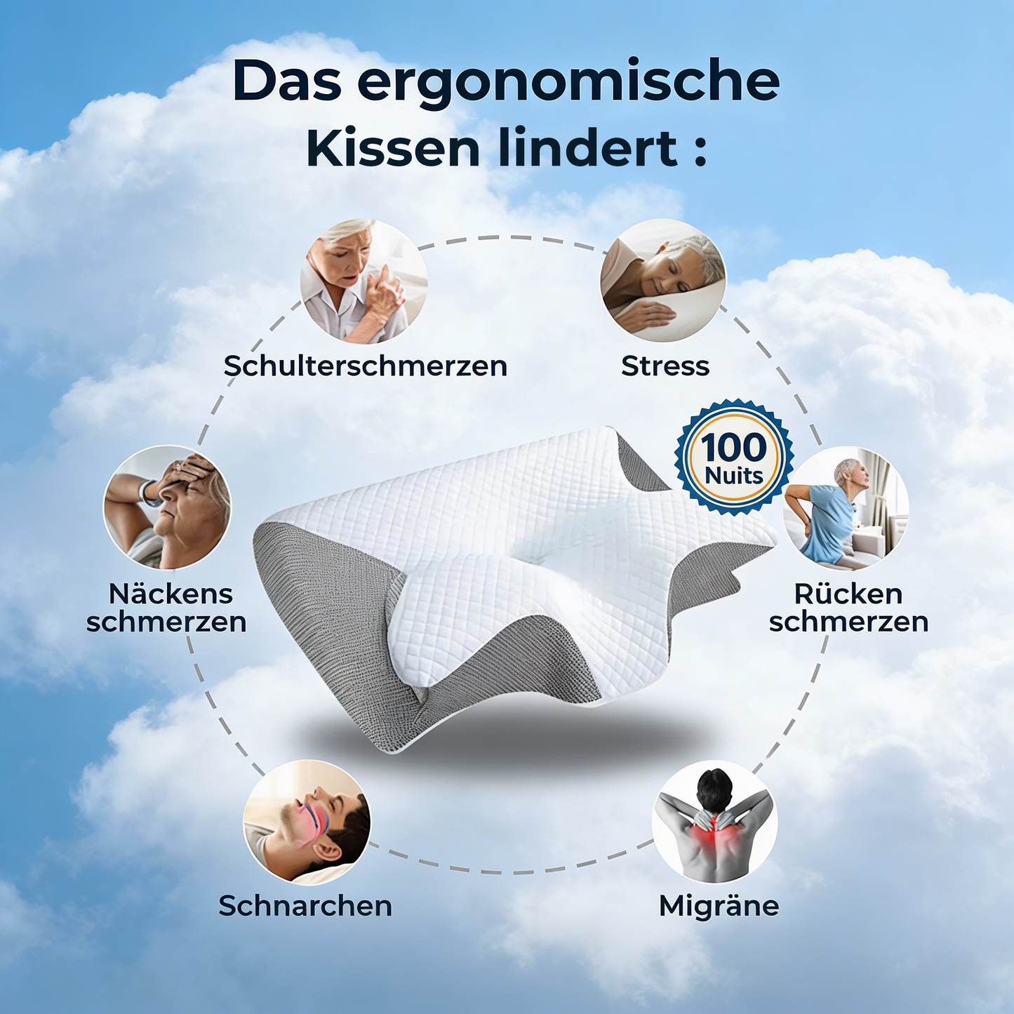 Premium Ergonomic Pillow