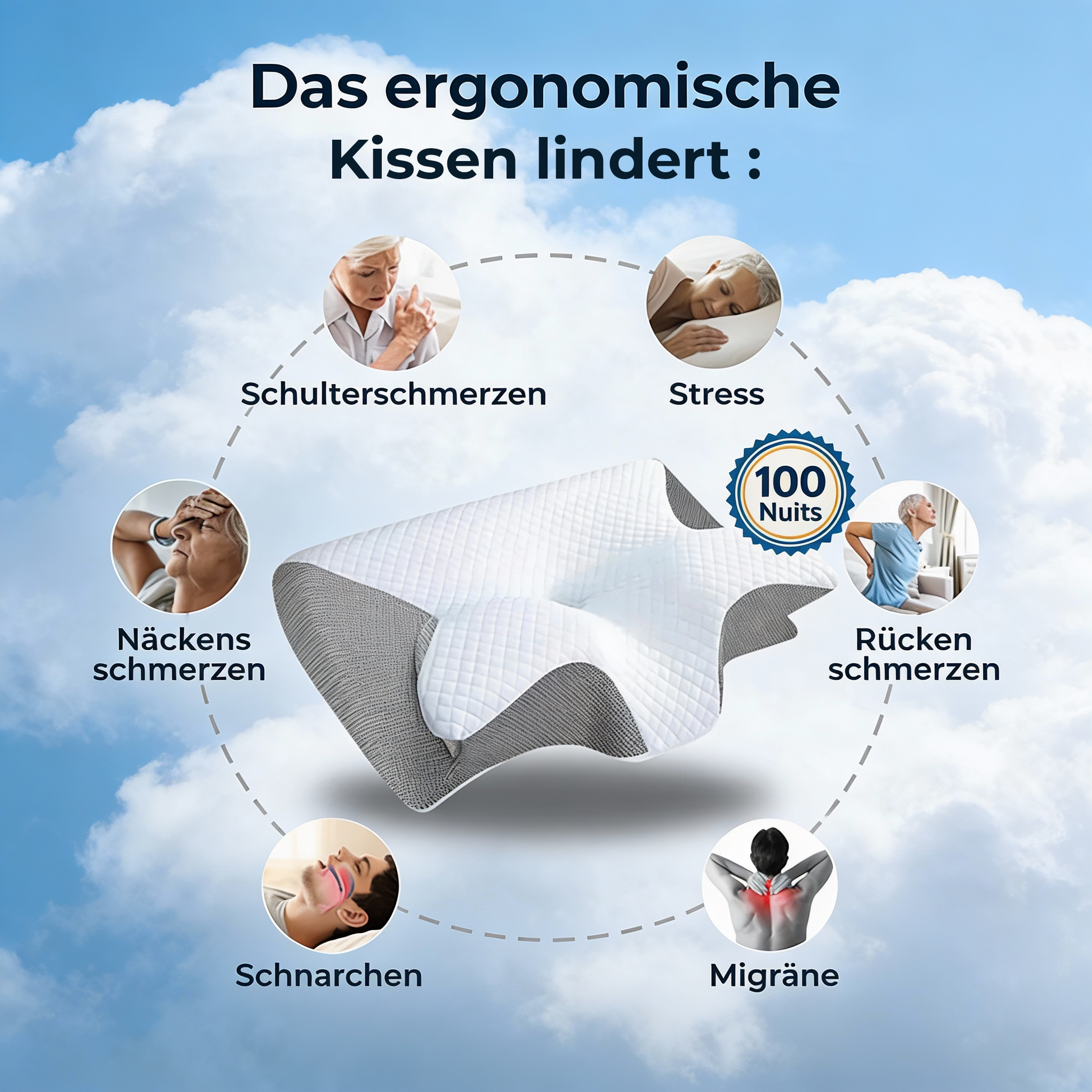 Premium Ergonomic Pillow