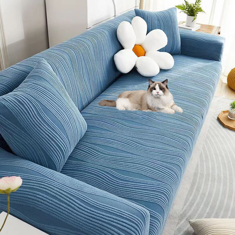 Premium Jacquard Sofa Cover - Anti-Scratch & Stretch
